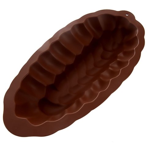 FORMA DO PIECZENIA CHAŁKI CIASTA SILIKONOWA 41CM BRĄZOWA SILLINIE ORION 151781