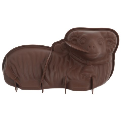 FORMA DO PIECZENIA CIASTA BABKI SILIKONOWA BARANEK BRĄZOWA SILLINIE ORION 151734