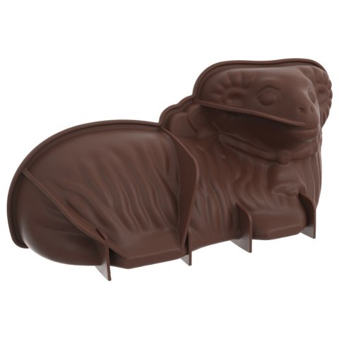 FORMA DO PIECZENIA CIASTA BABKI SILIKONOWA BARANEK BRĄZOWA SILLINIE ORION 151734