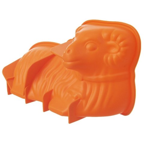 FORMA DO PIECZENIA CIASTA BABKI SILIKONOWA BARANEK POMARAŃCZOWA SILLINIE ORION 151735