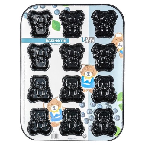 FORMA DO PIECZENIA CIASTEK NIEPRZYWIERAJĄCA MISIE 35X26.5CM VILDE 279034