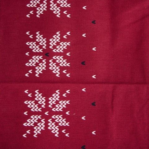 Fartuch kuchenny bawełniany wiązany czerwony fartuszek ORION 960377