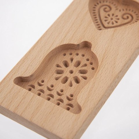 Forma do ciastek drewniana 35x8 cm ORION 127412