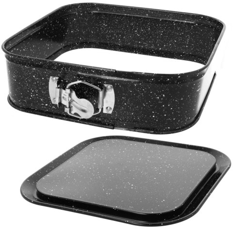 Forma do pieczenia ciasta biszkoptu rozpinana 17.5x17.5x8.5cm blacha BRUNBESTE BB-3653