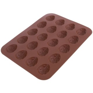 FORMA FOREMKA DO PIECZENIA CIASTEK SILIKONOWA BRĄZOWA ORZECHY SILLINIE ORION 151720