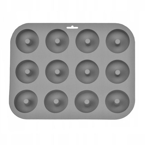 FORMA SILIKONOWA DO 12 PĄCZKÓW Z DZIURKĄ BRUNBESTE BB-1695