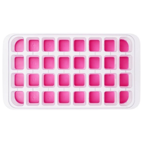 Forma foremka do 32 kostek lodu silikonowa pojemnik na lód kostki mix EXCELLENT HOUSEWARE 259141