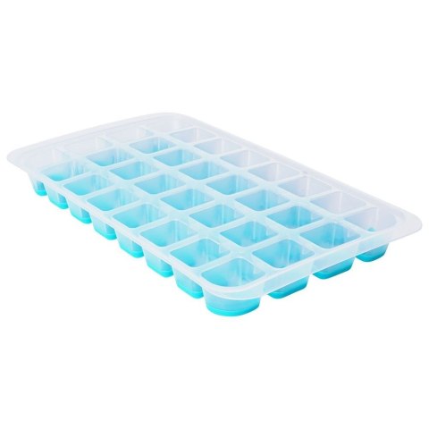 Forma foremka do 32 kostek lodu silikonowa pojemnik na lód kostki mix EXCELLENT HOUSEWARE 259141
