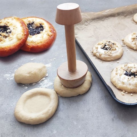 Forma foremka ubijak do tartaletek drewniana dwustronna 4 / 5.5cm ORION 121035