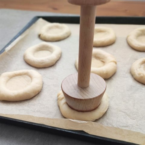 Forma foremka ubijak do tartaletek drewniana dwustronna 4 / 5.5cm ORION 121035