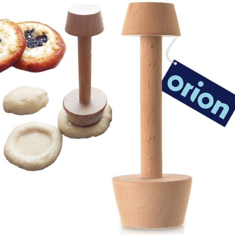 Forma foremka ubijak do tartaletek drewniana dwustronna 4 / 5.5cm ORION 121035