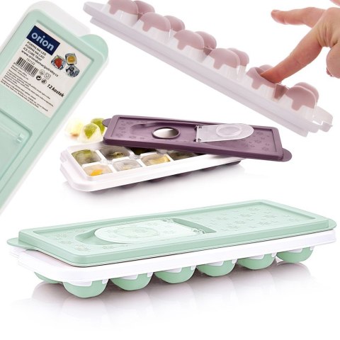 Forma na lód kostki do kostek lodu silikonowa pojemnik foremka mix ORION 151122