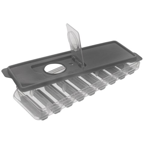 Forma na lód kostki do kostek lodu silikonowa pojemnik foremka szary ORION 151126