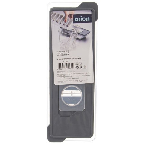 Forma na lód kostki do kostek lodu silikonowa pojemnik foremka szary ORION 151126