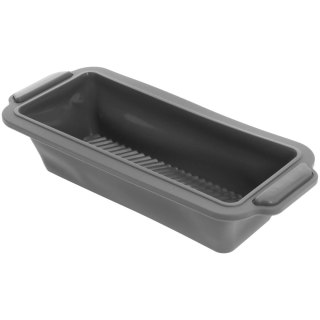 Forma silikonowa do pieczenia chleba keksu pasztetu z uchwytami 23.5x12.8x9.8cm BRUNBESTE BB-3181
