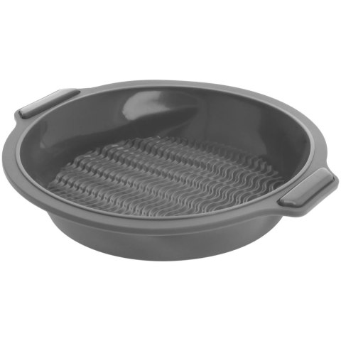 Forma silikonowa do pieczenia ciasta tarty ciast z uchwytami BRUNBESTE BB-3182