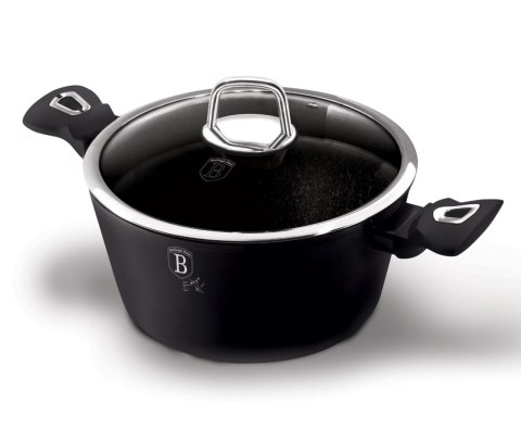 GARNEK 4.1L 24CM BERLINGER HAUS BLACK SILVER [BH-1852]