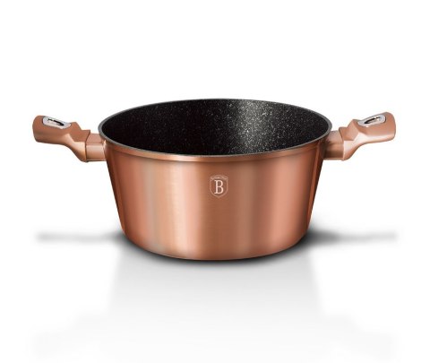 GARNEK 4.5L 24CM BERLINGER HAUS METALLIC LINE ROSE GOLD BH-1515-N