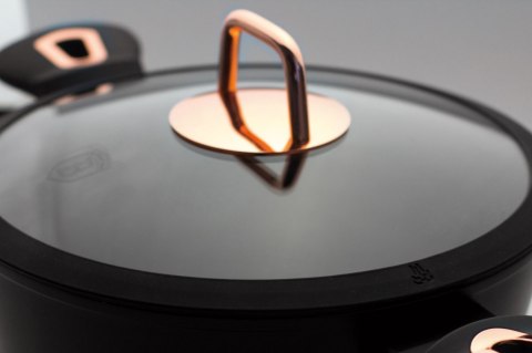 GARNEK 4L 24CM BERLINGER HAUS BLACK ROSE BH-1642-N