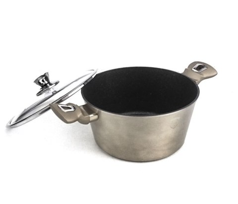 GARNEK 6.5L 28CM BERLINGER HAUS METALLIC LINE CARBON BH-1236-N