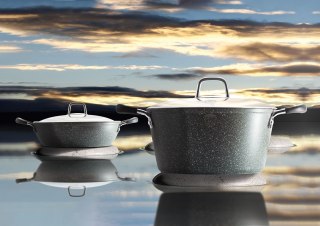 GARNEK BERLINGER HAUS 4.5L 24CM GRAY STONE TOUCH BH-1152-N