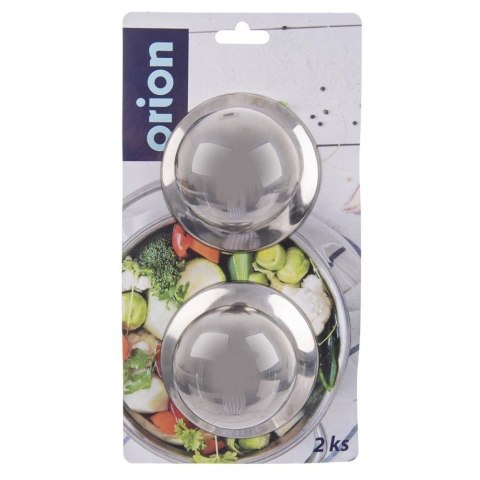 Gałki do pokrywki 2 sztuki gałka uchwyt uchwyty stalowa ORION 180643