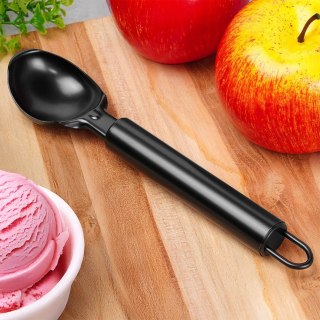 Gałkownica łyżka do lodów ziemniaków puree kaszy metalowa czarna MATOWA EXCELLENT HOUSEWARE 259738