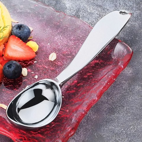 Gałkownica łyżka do lodów ziemniaków puree metalowa LUXY 17cm ORION 144904