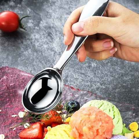 Gałkownica łyżka do lodów ziemniaków puree metalowa LUXY 17cm ORION 144904