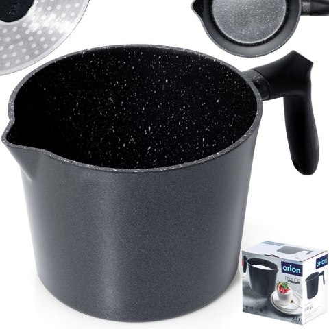 Garnek do gotowania mleka na indukcję INDUKCJA granitowy GRANDE 2.2L ORION 113318