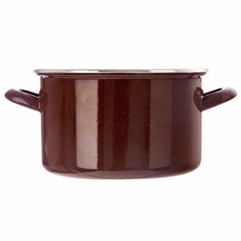 Garnek emaliowany indukcja na indukcję gaz BROWN 20 cm 3L ORION 113332