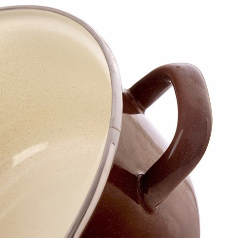 Garnek emaliowany indukcja na indukcję gaz BROWN 20 cm 3L ORION 113332