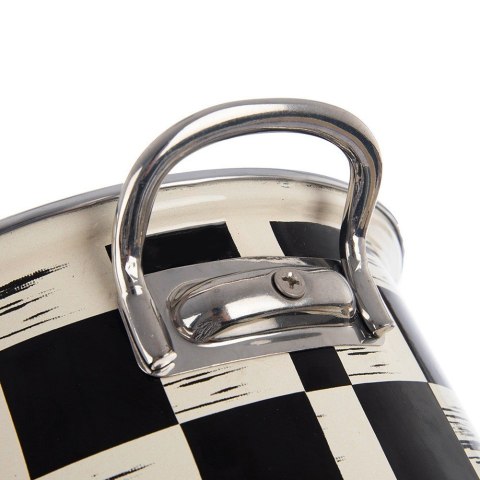 Garnek emaliowany indukcja na indukcję gaz SZACHOWNICA 20 cm 2.2L ORION 113340