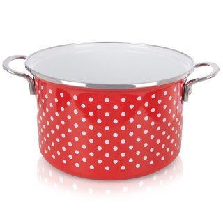 Garnek emaliowany indukcja na indukcję gaz TECKA 22 cm 4L ORION 113358