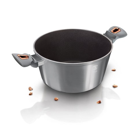 GARNEK GRANITOWY 28CM 6.1L BERLINGER HAUS MOONLIGHT BH-6013