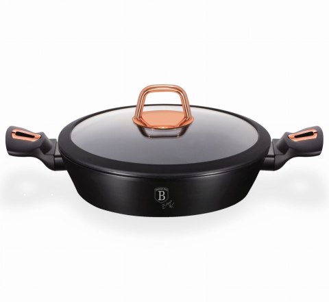 GARNEK NISKI 3.8L 28CM BERLINGER HAUS BLACK ROSE BH-1640