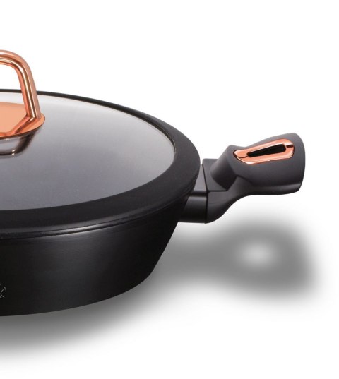 GARNEK NISKI 3.8L 28CM BERLINGER HAUS BLACK ROSE BH-1640