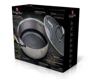 GARNEK STALOWY 18/10 6.1L 28cm BERLINGER HAUS ETERNAL COLLECTION BH-7446