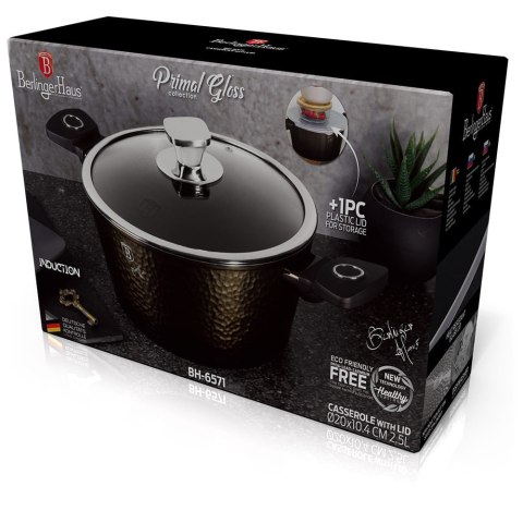 GARNEK TYTANOWY 20cm 2.5L BERLINGER HAUS PRIMAL GLOSS BH-6571