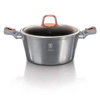 GARNEK TYTANOWY 24cm 4.1L BERLINGER HAUS MOONLIGHT BH-6012