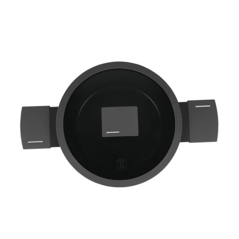 GARNEK TYTANOWY Z POKRYWKĄ 24CM 4.1L BERLINGER HAUS ANTRACIT BH-8131