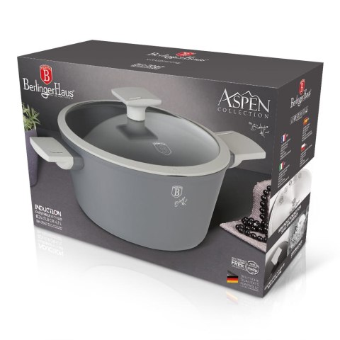 GARNEK Z POW. TYTANOWĄ 24cm 4.1L BERLINGER HAUS ASPEN BH-7067