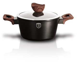 GARNEK Z POWŁOKĄ GRANITOWĄ 20cm 2.5L BERLINGER HAUS EBONY ROSEWOOD BH-1716