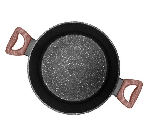 GARNEK Z POWŁOKĄ GRANITOWĄ 20cm 2.5L BERLINGER HAUS EBONY ROSEWOOD BH-1716