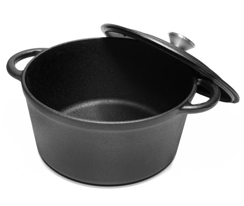 GARNEK ŻELIWNY 2.4L 22cm KRISBERG KS-2551