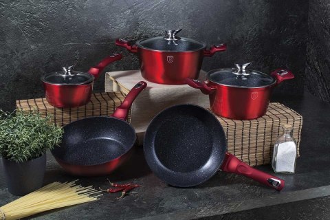 GARNKI BERLINGER HAUS 17 ELE METALLIC BURGUNDY BH-6162