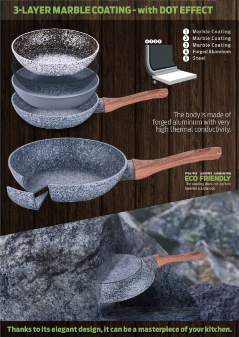 GARNKI BERLINGER HAUS FOREST LINE 18 ELE BH-6198