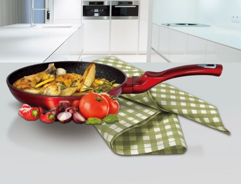 GARNKI BERLINGER HAUS METALLIC BLACK BURGUNDY LINE 15 ELE BH-1632-N