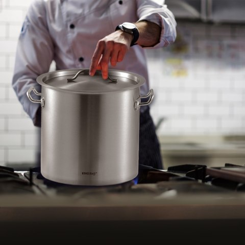 Garnek gastronomiczny 30cm 21L stal nierdzewna KINGHOFF KH-1962