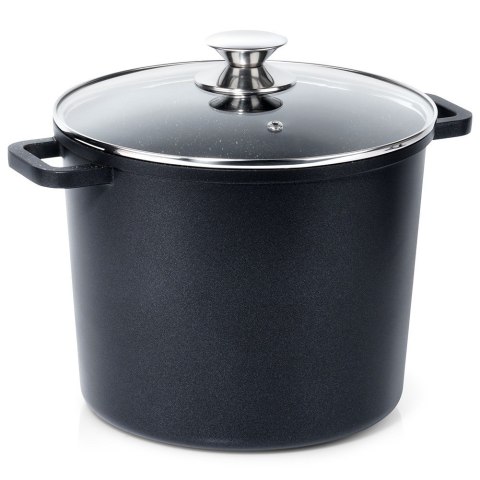 Garnek granitowy ze szklaną pokrywką indukcja wysoki GRANDE 7.6L ORION 113317